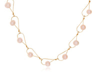 Rain Pink Pearl Necklace - Pamela Lauz Jewellery