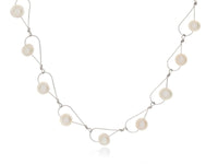 Rain White Pearl Necklace - Pamela Lauz Jewellery