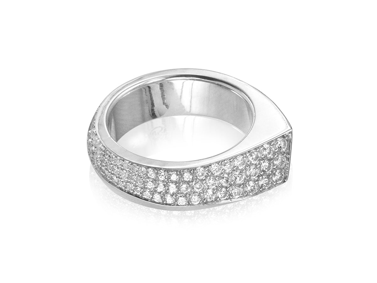 Solstice Diamond Pave Ring - Pamela Lauz Jewellery