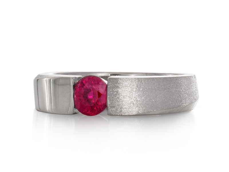 Solstice Round Diamond Wedding Ring - Pamela Lauz Jewellery