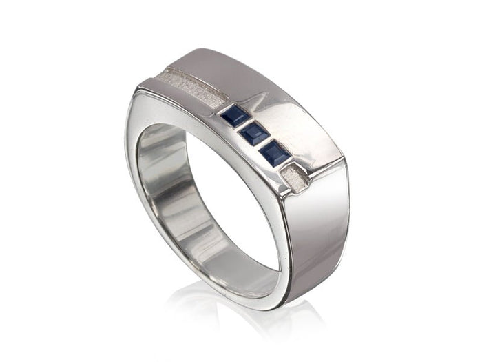 Surface Sapphire Ring - Pamela Lauz Jewellery