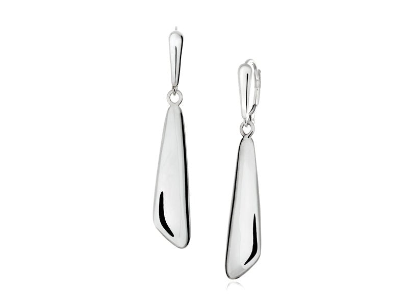 Terra Long Pebble Earrings - Pamela Lauz Jewellery