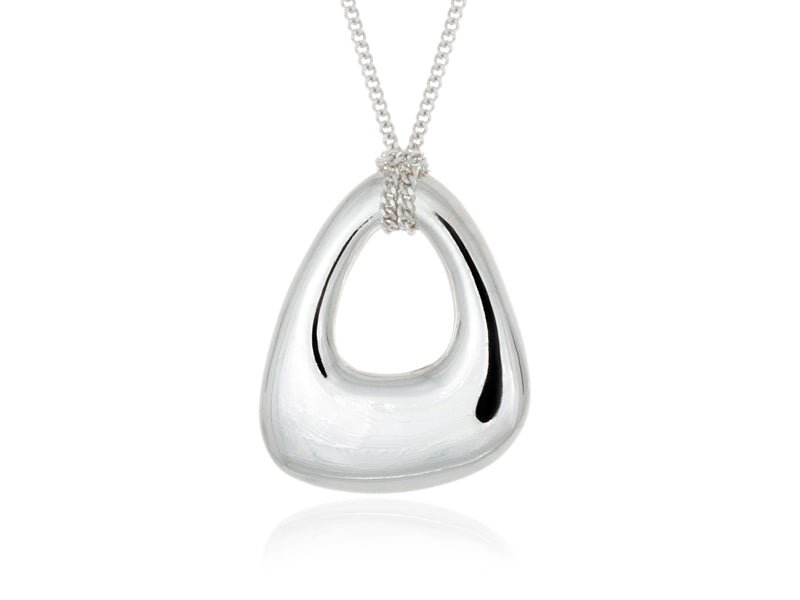 Terra Medium Open Pebble Necklace - Pamela Lauz Jewellery