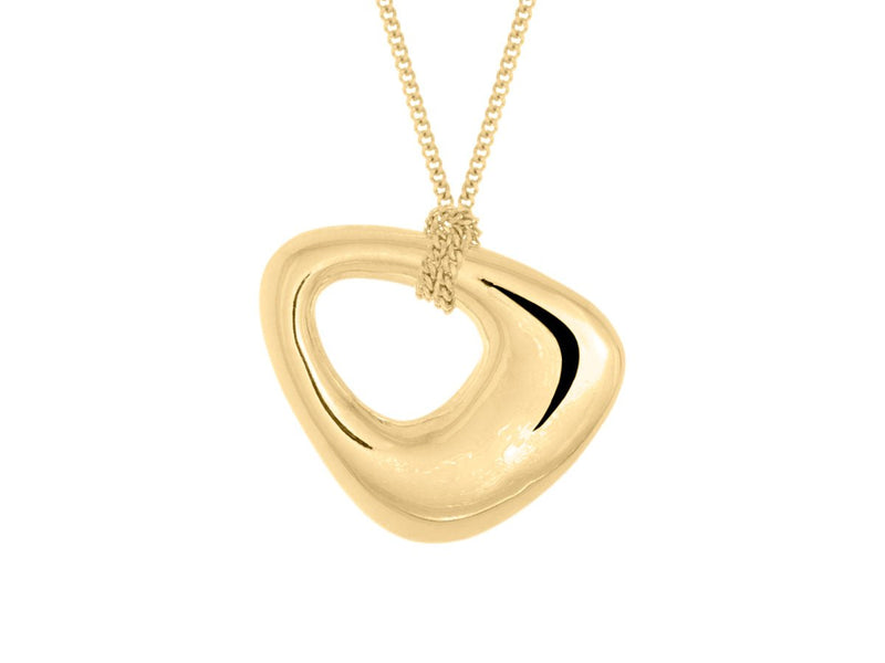 Terra Medium Open Pebble Necklace - Pamela Lauz Jewellery