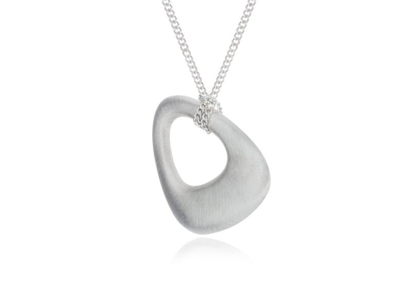Terra Small Open Pebble Necklace - Pamela Lauz Jewellery