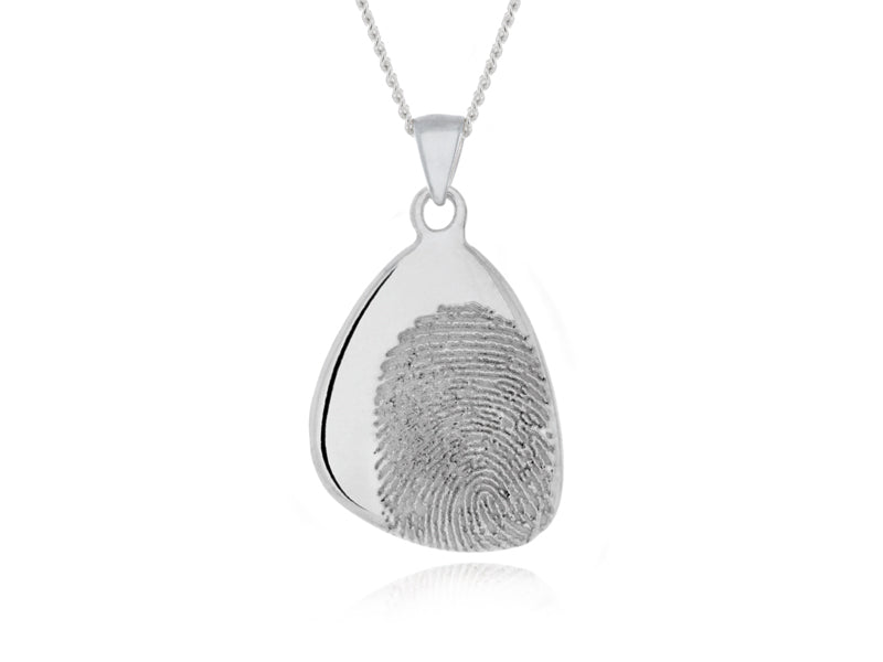Terra Small Solid Pebble Necklace - Pamela Lauz Jewellery