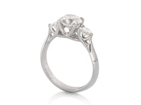 Three-Stone Diamond Engagement Ring - Pamela Lauz Jewellery
